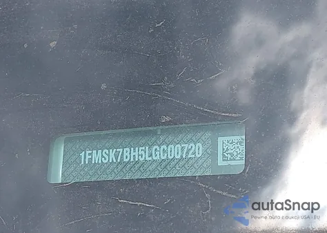 2020 Ford Explorer from USA, damaged, VIN 1FMSK7BH5LGC00720